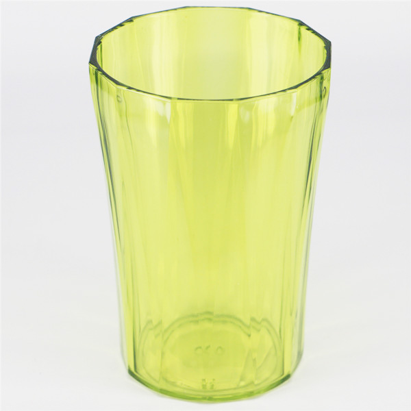 Eco-friendly FDA standard 13oz custom printed plastic cup, clear plastic tumbler