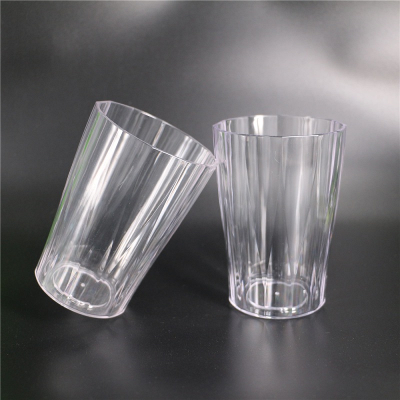 400ml clear plastic tumbler